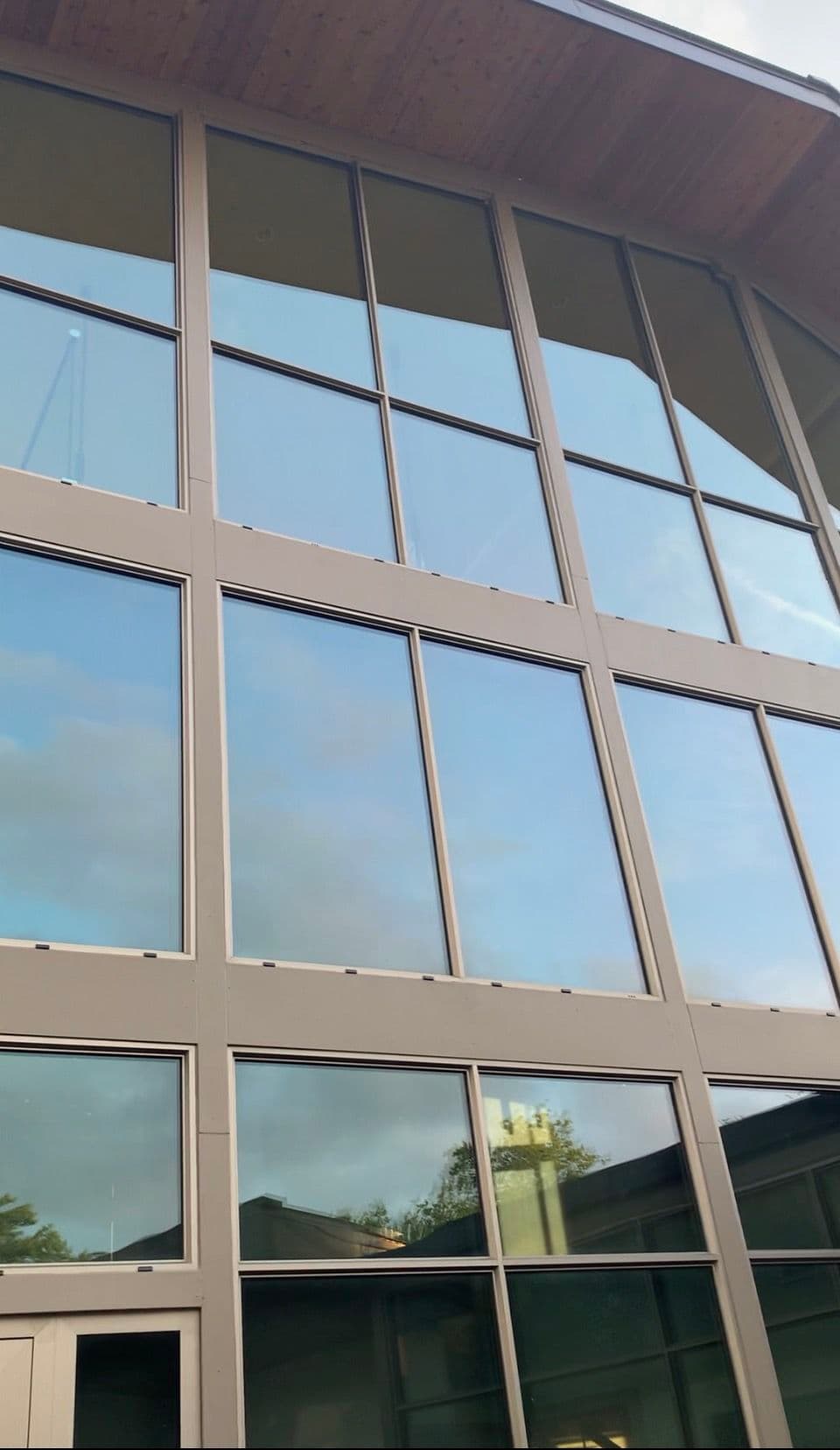 Project Modern Facade Sparkles After Window Cleaning image